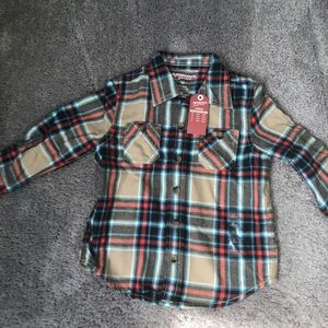 Toddler Flannel Button up shirt
